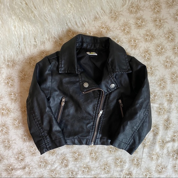 baby girl moto jacket